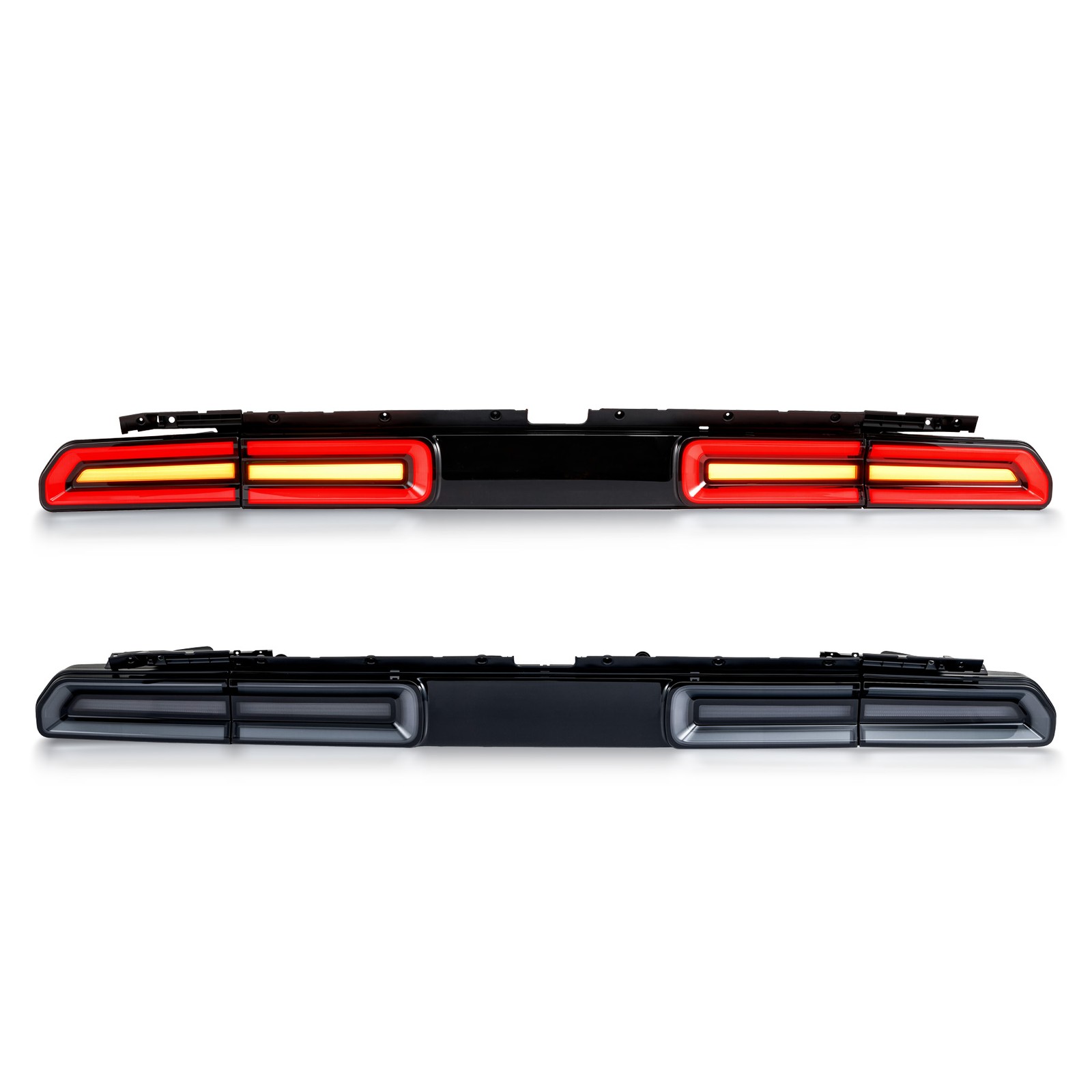 Used Smoked LED Tail Lights For 2008-2014 Dodge Challenger Sequential TurnSiganl