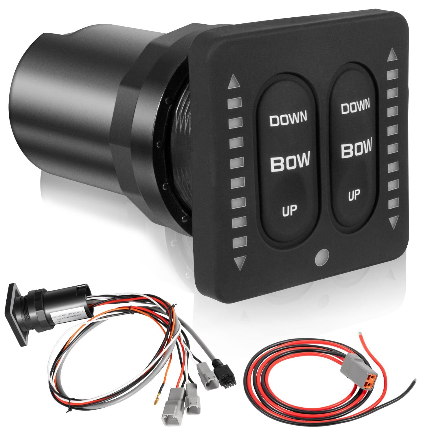 15170-001 LED Indicator Tactile Trim Tab Switch For Lenco Marine Single Actuator