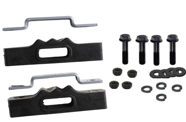 New 84-96 Corvette Exhaust Hanger Set RH & LH w/ mtg. bolts Ref. OE # 14076189 New 84-96 Corvette Exhaust Hanger Set RH & LH w/ mtg. bolts Ref. OE # 14076189