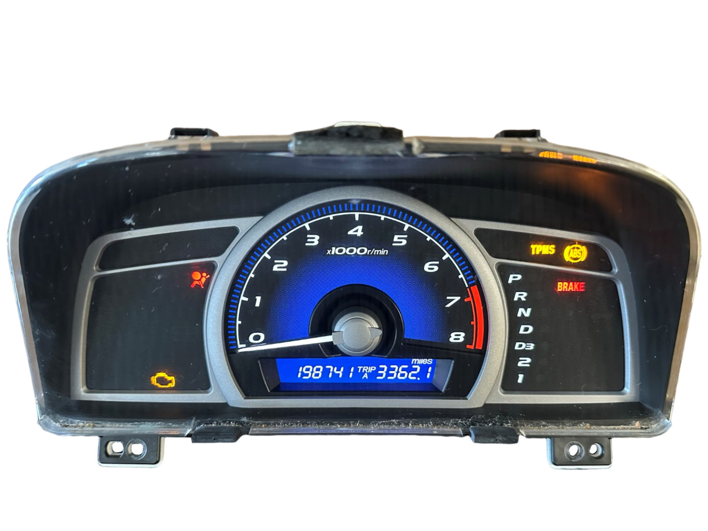 2006 - 2011 Honda Civic EX/EX-L/SE 1.8L 2-Door Speedometer 198,741 Miles