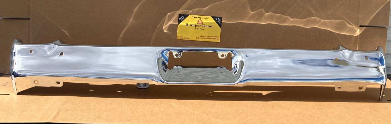 1967 Ford Galaxy Rear Bumper  *Triple Plated* Original *