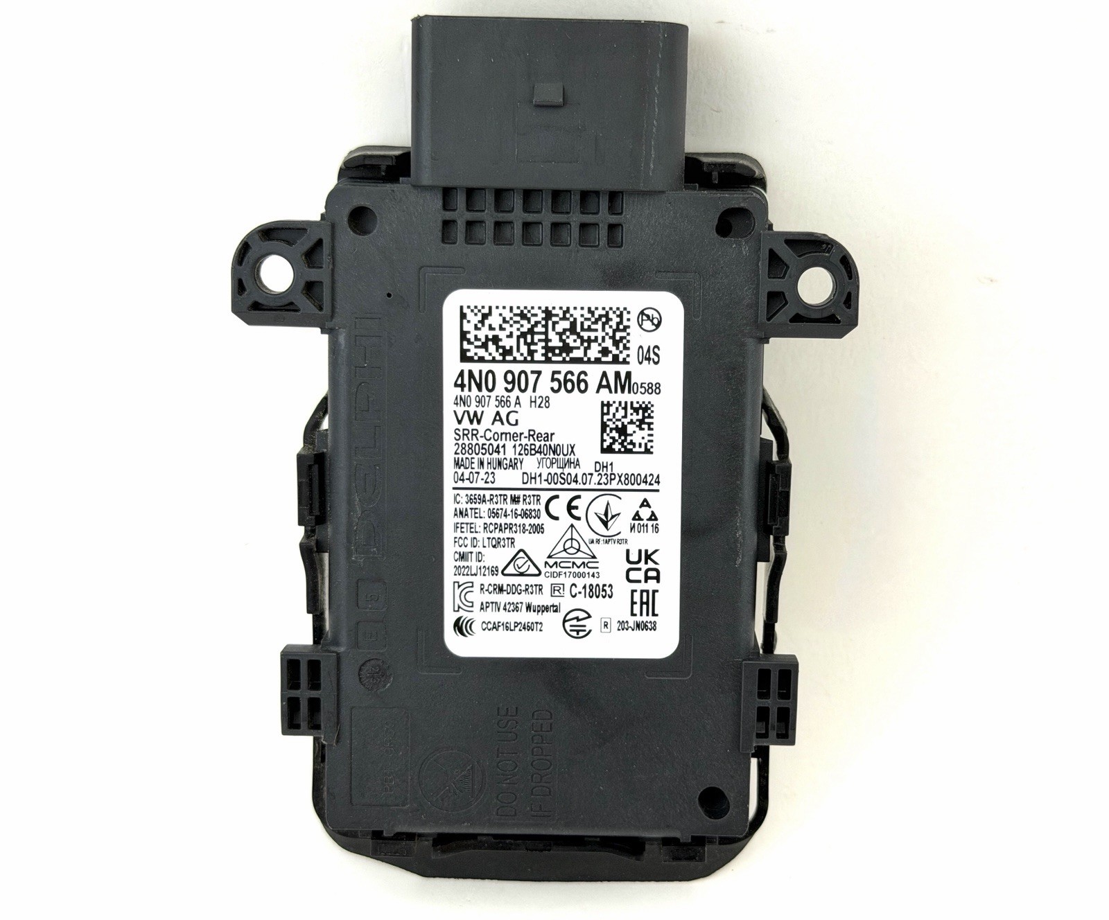 2020-2024 22 OEM Control Unit Lane Change Assist Radar Sensor Audi 4N0907566AM