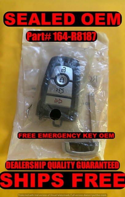 OEM 2018-2022 FORD MUSTANG COBRA SMART KEY REMOTE FOB 164-R8187 M3N-A2C931423