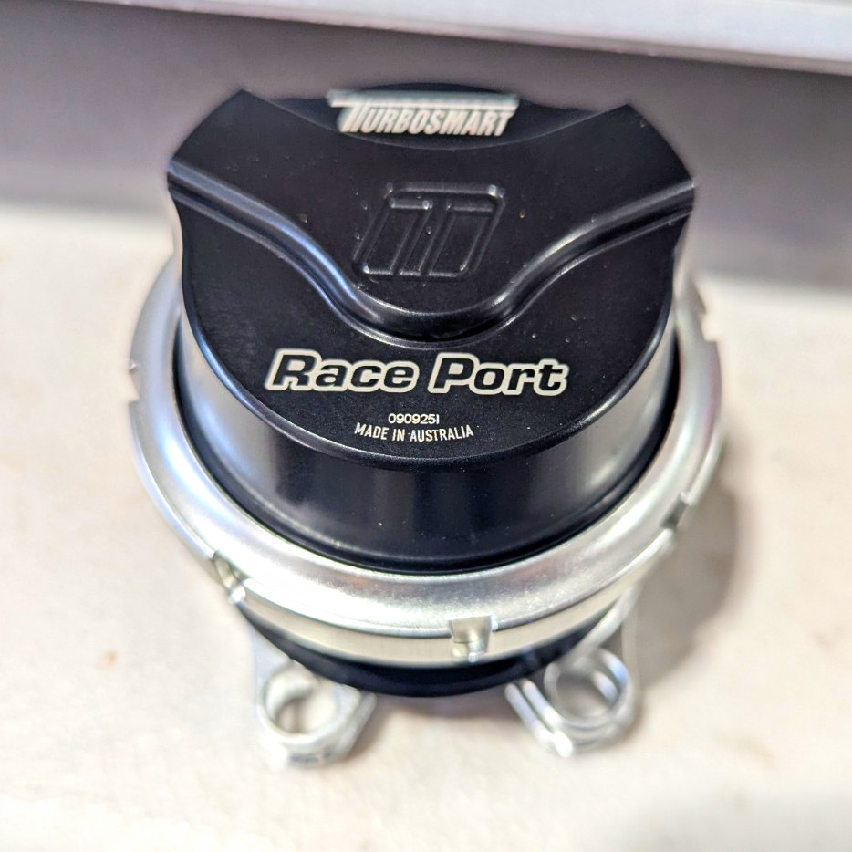 Turbosmart 50mm GenV RacePort Blow Off Valve w/Tial Flange (Black) Universal 
