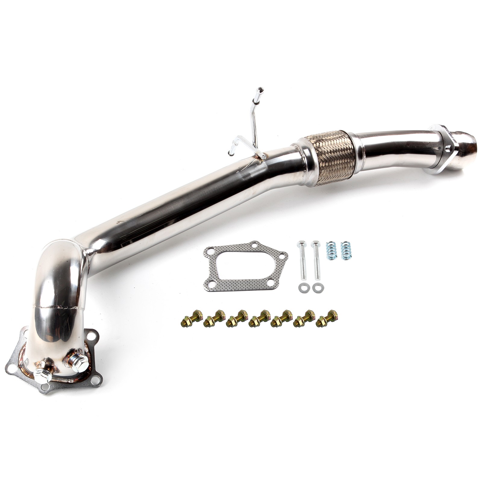 FOR 07-13 MAZDA 3 MPS MAZDASPEED3  2.3 L TURBO STAINLESS STEEL EXHAUST PIPE