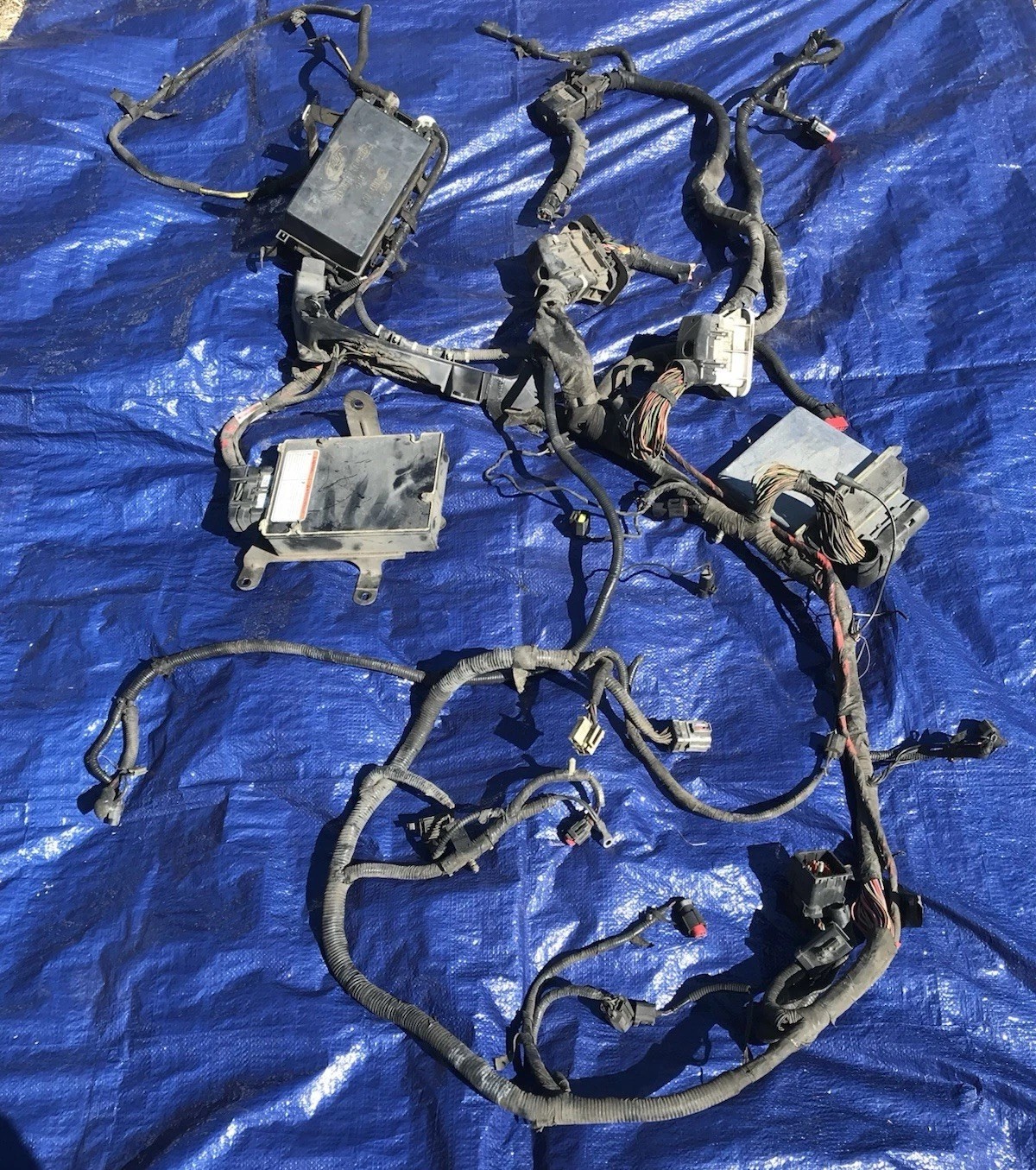 Vintage Ford E350 Powerstroke Diesel Under Hood Harness READ DESCRIPTION Vintage Ford E350 Powerstroke Diesel Under Hood Harness READ DESCRIPTION