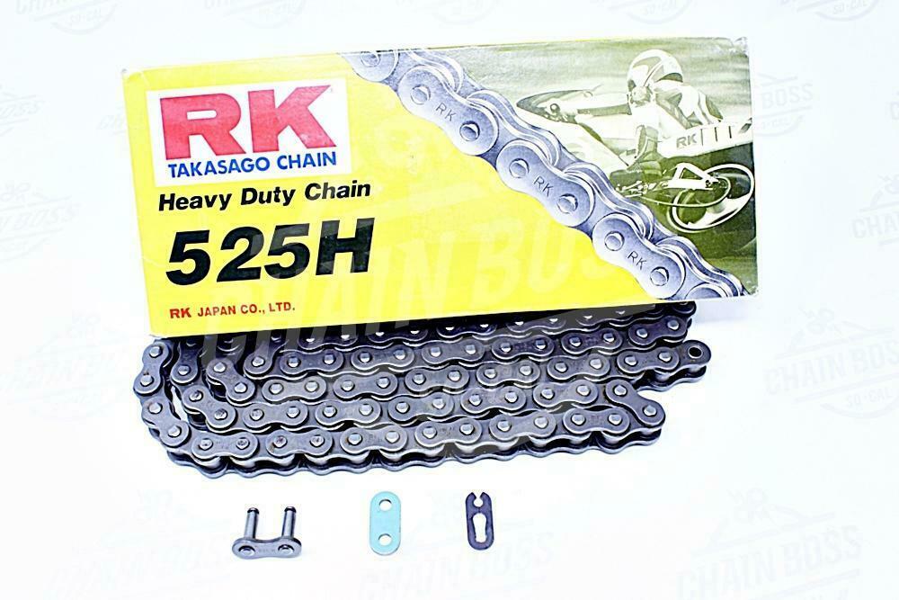 RK Chains 525 x 110 Links HD Standard Series Non Oring Natural Drive Chain RK Chains 525 x 110 Links HD Standard Series Non Oring Natural Drive Chain