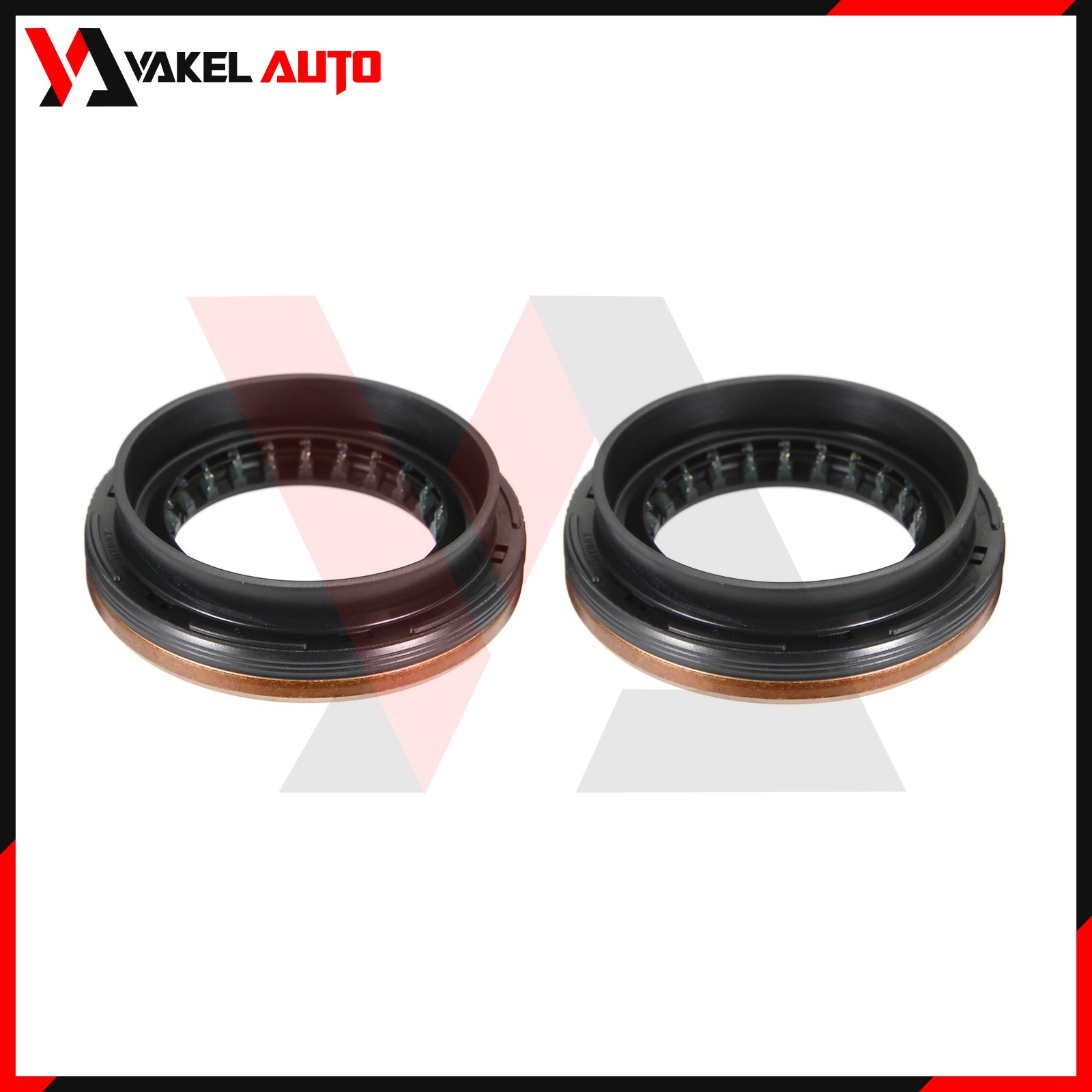 2X Axle Differential Seal Ring Left Right 0139976146 For Smart Fortwo W451 09-15