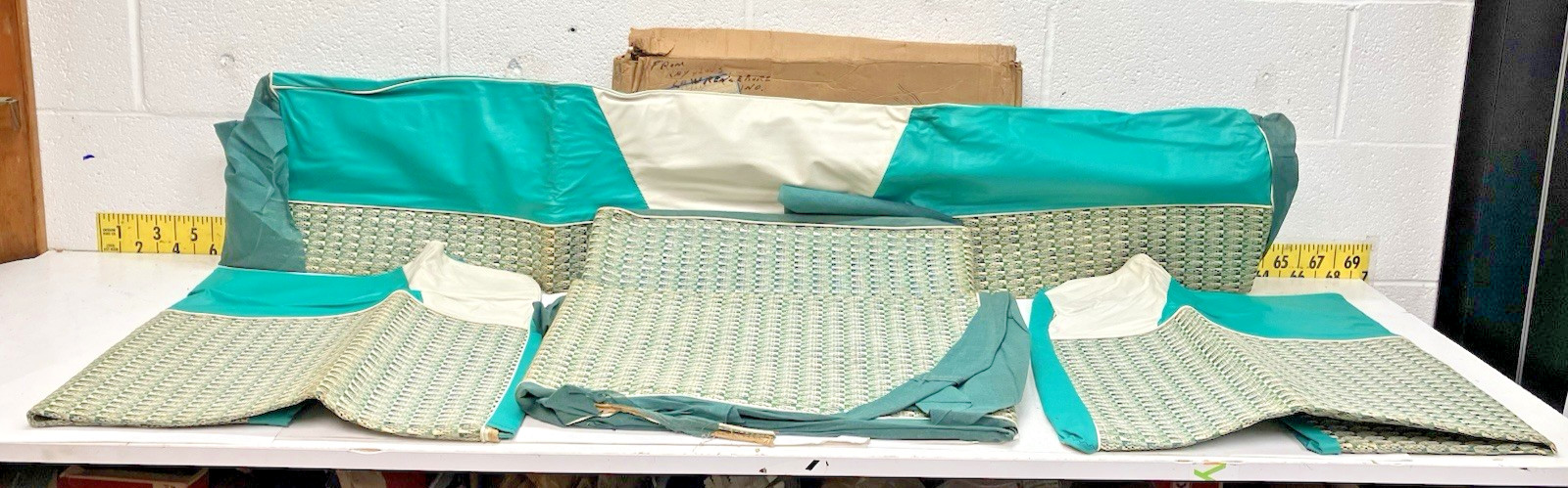 NOS Howard Zink 72k 102 Green Seat Covers 1950-1960s Chevrolet/Dodge/Ford (SC)