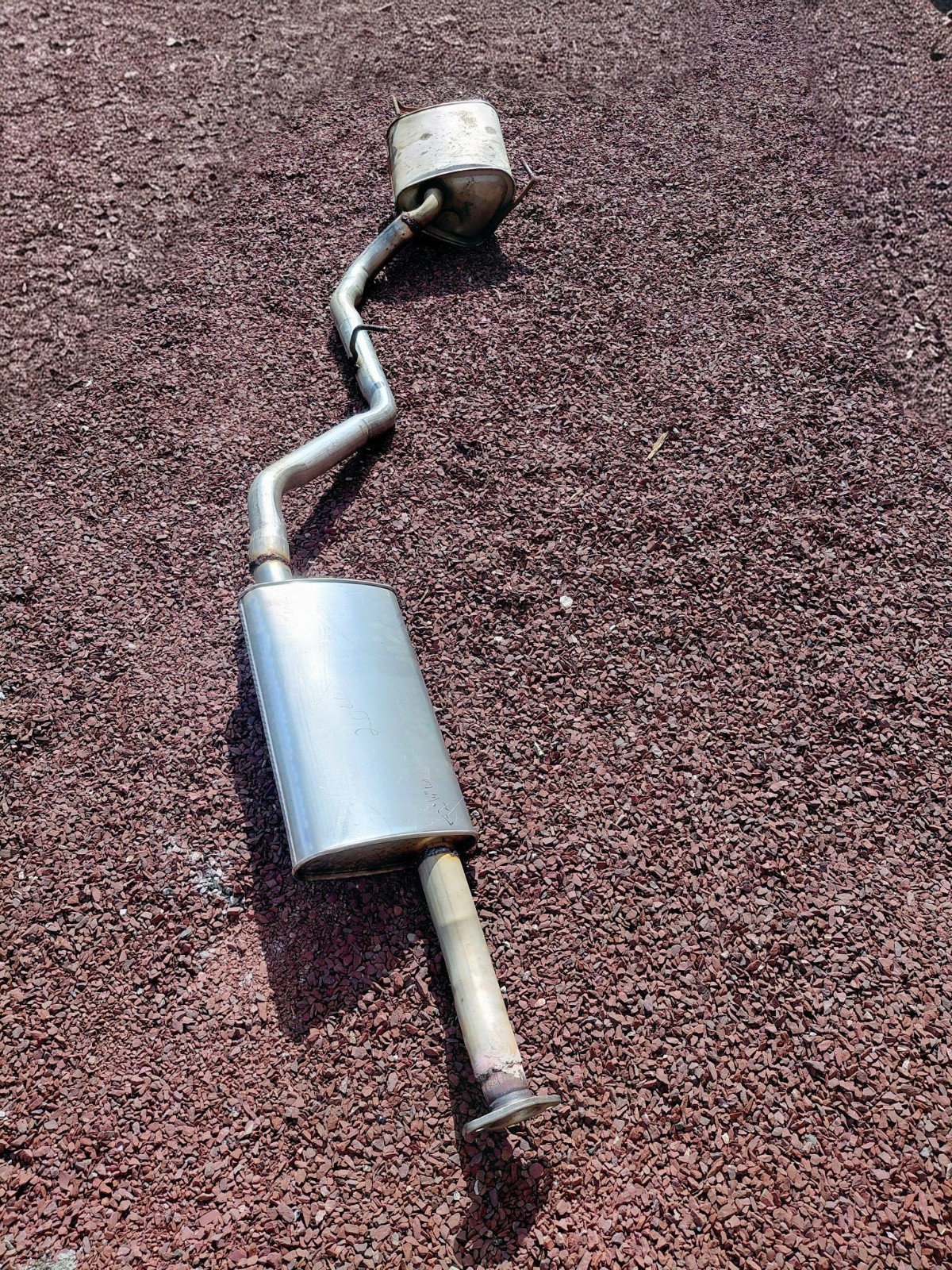 2010-2014 Subaru Outback Gen 4 2.5L Resonator/Intermediate Pipe/Muffler Assembly 2010-2014 Subaru Outback Gen 4 2.5L Resonator/Intermediate Pipe/Muffler Assembly
