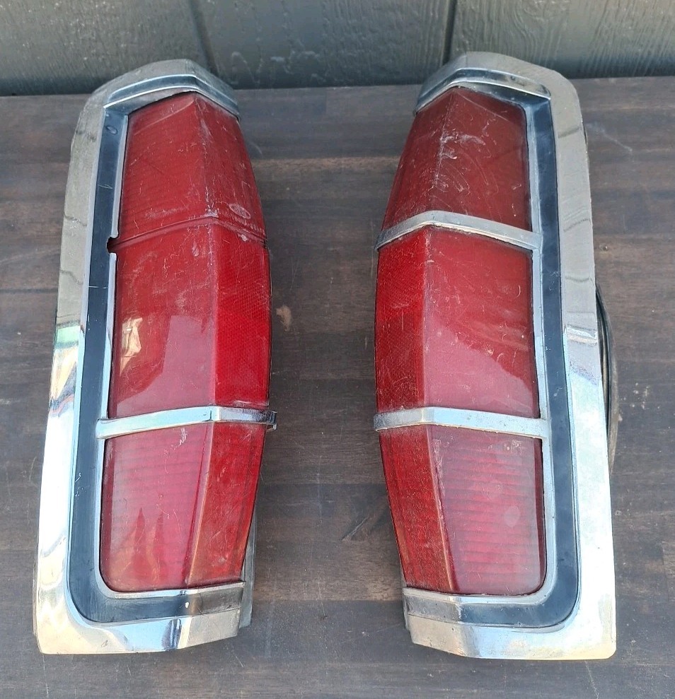 Vintage 1968-70 Ford Wagon Tail Light Set Original See Photos