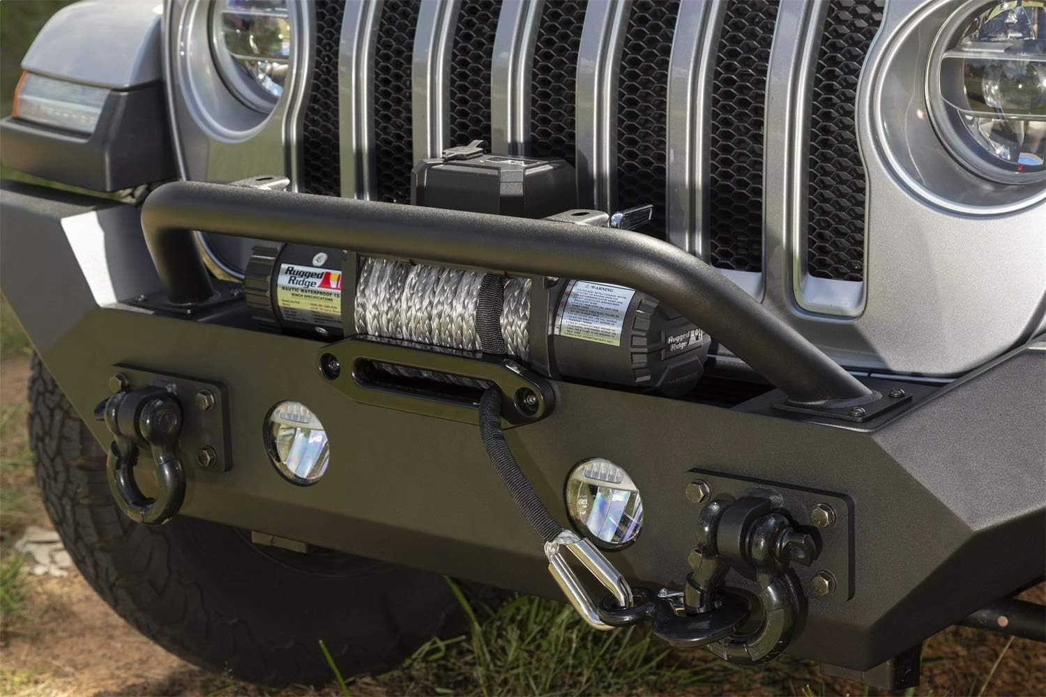 Rugged Ridge Spartan Front Bumper Jeep Wrangler JL Gladiator JT 11548.41