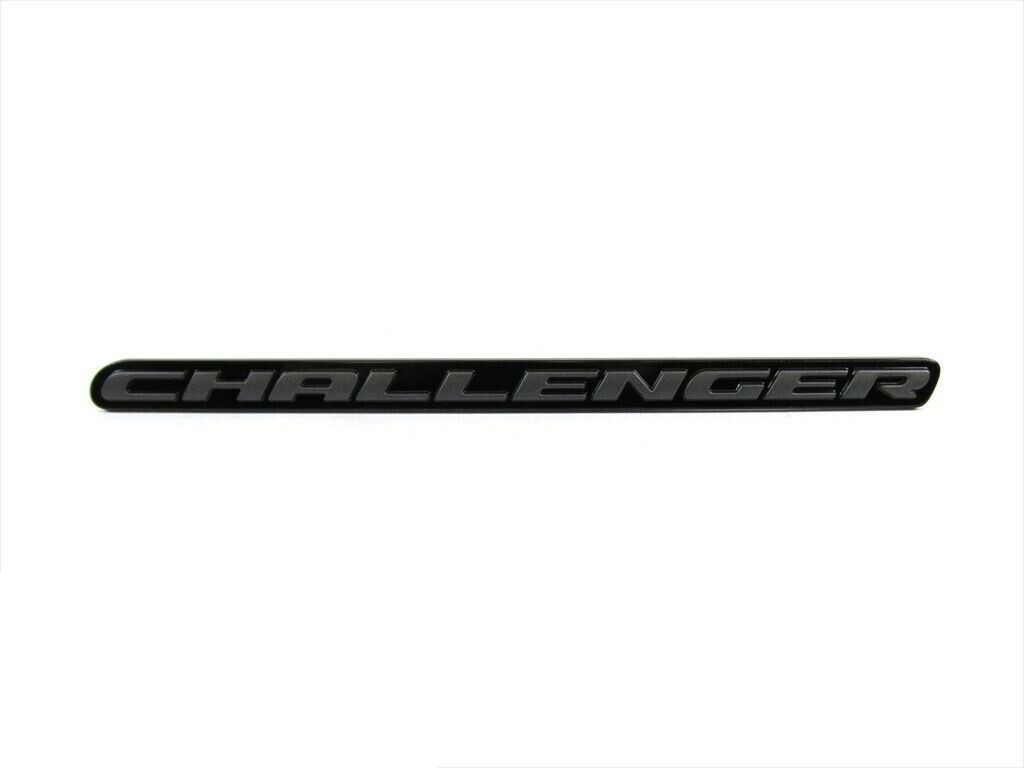 16-18 DODGE CHALLENGER BLACKTOP GRILLE EMBLEM NAMEPLATE BADGE MOPAR 68290807AB 16-18 DODGE CHALLENGER BLACKTOP GRILLE EMBLEM NAMEPLATE BADGE MOPAR 68290807AB