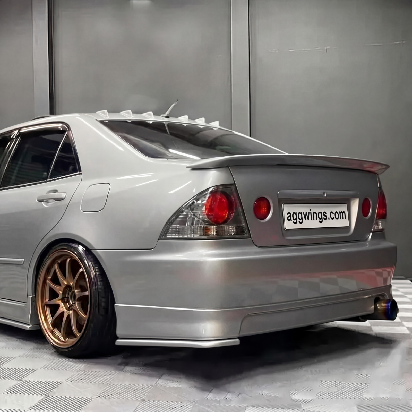 1998-2005 for IS200 IS300 Altezza Rear Wing Spoiler | TR glossy silver 1C0