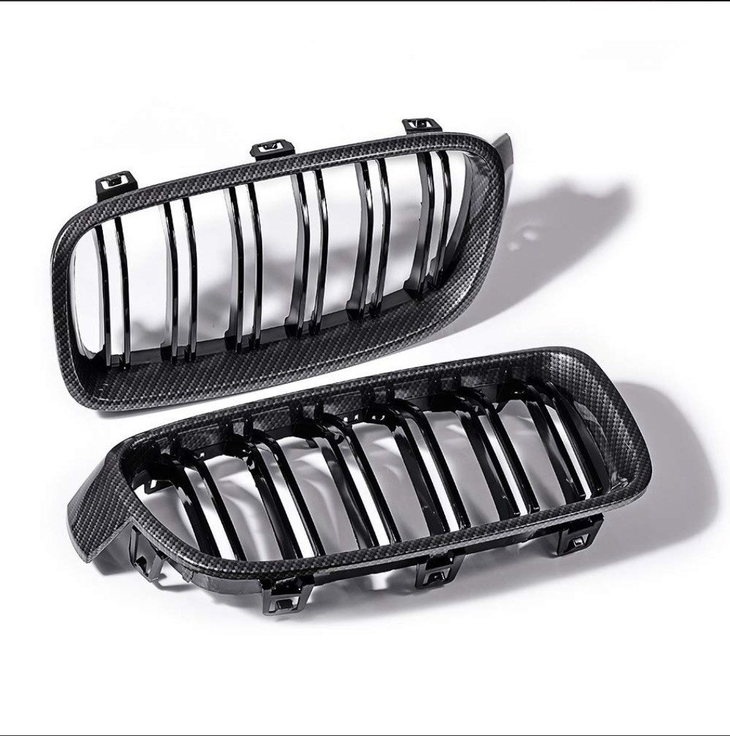 Astra Depot Kidney Grille for BMW F30 2012-2018 Carbon Fiber Astra Depot Kidney Grille for BMW F30 2012-2018 Carbon Fiber
