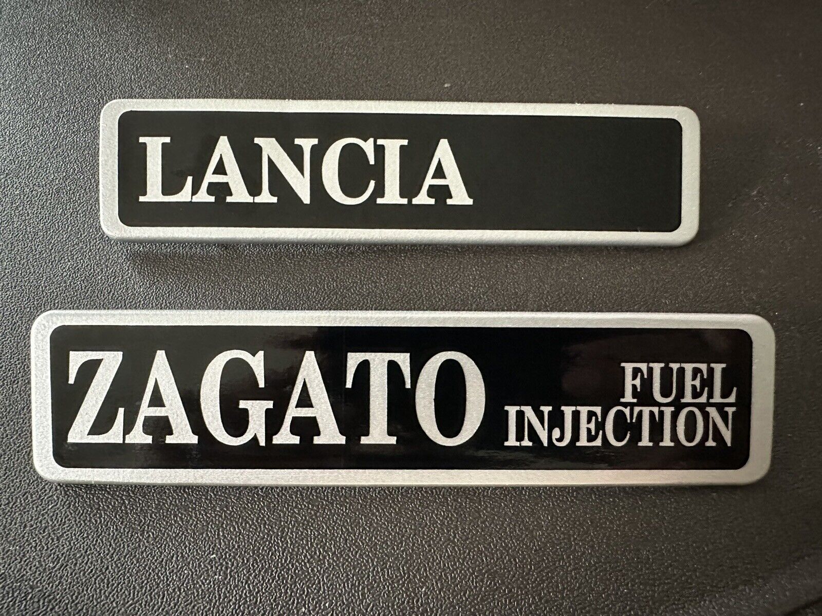 Lancia Zagato Trunk Emblems