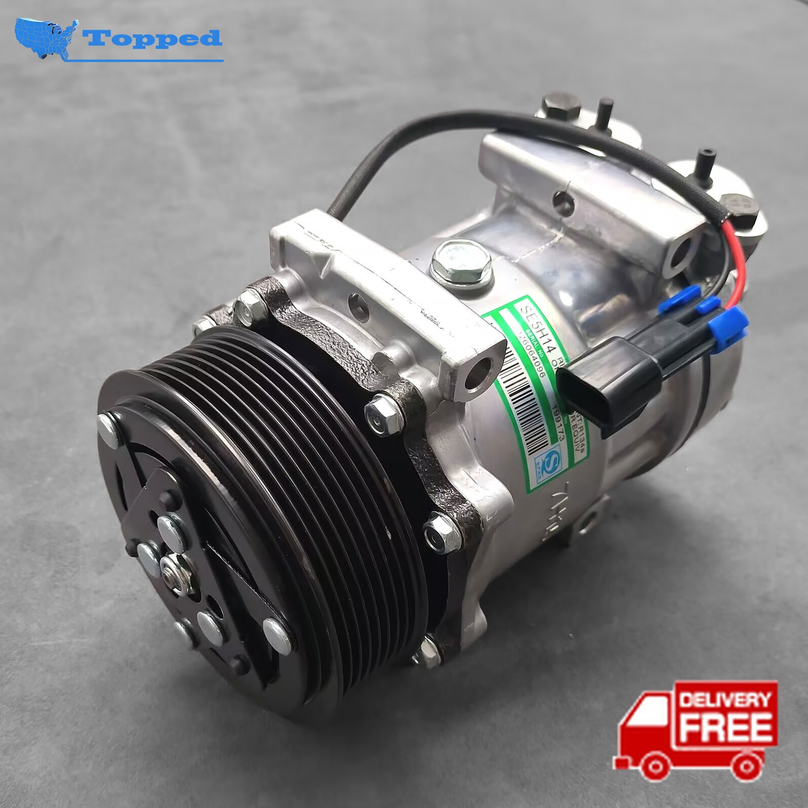 Brang New A/C Compressor for Caterpillar CT660, CT680 - 2012-2017 QP4277S