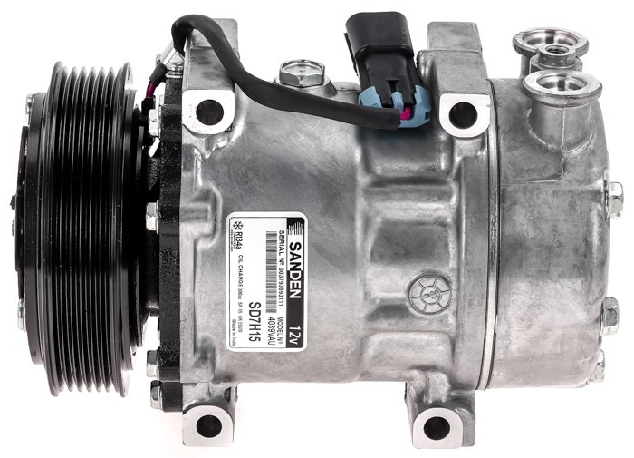 New Sanden 4039 A/C Compressor SD7H15 PV6 Fits Kenworth New Sanden 4039 A/C Compressor SD7H15 PV6 Fits Kenworth