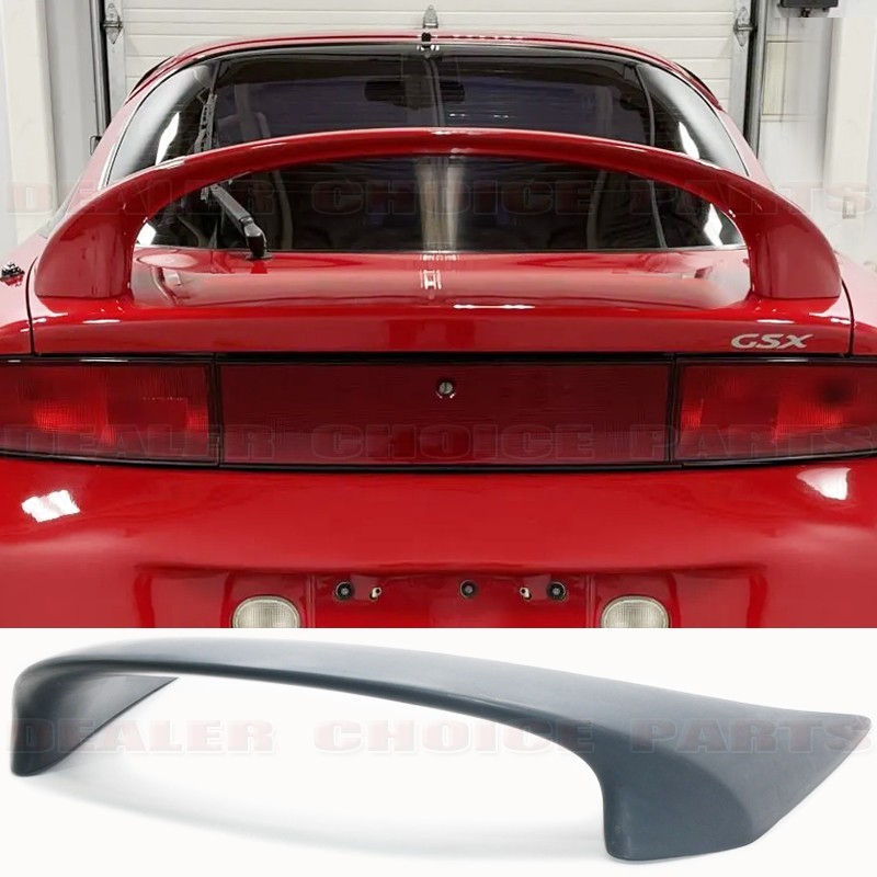 For 1995-1999 Mitsubishi Eclipse Factory TURBO Style Spoiler Wing Fin UNPAINTED