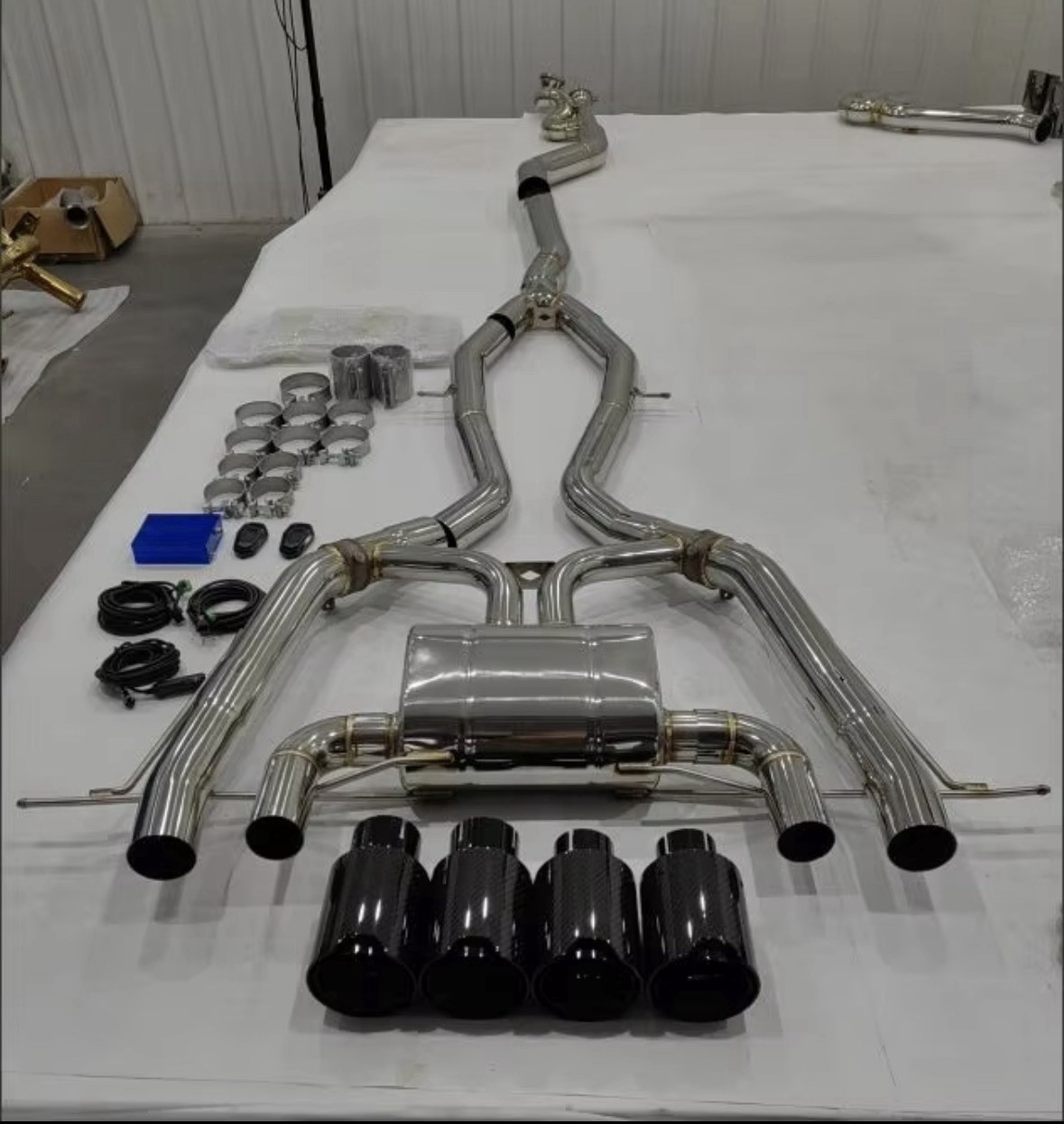 JTLD Equal-Length  Exhaust Valved Cat-Back System for BMW M2-S58