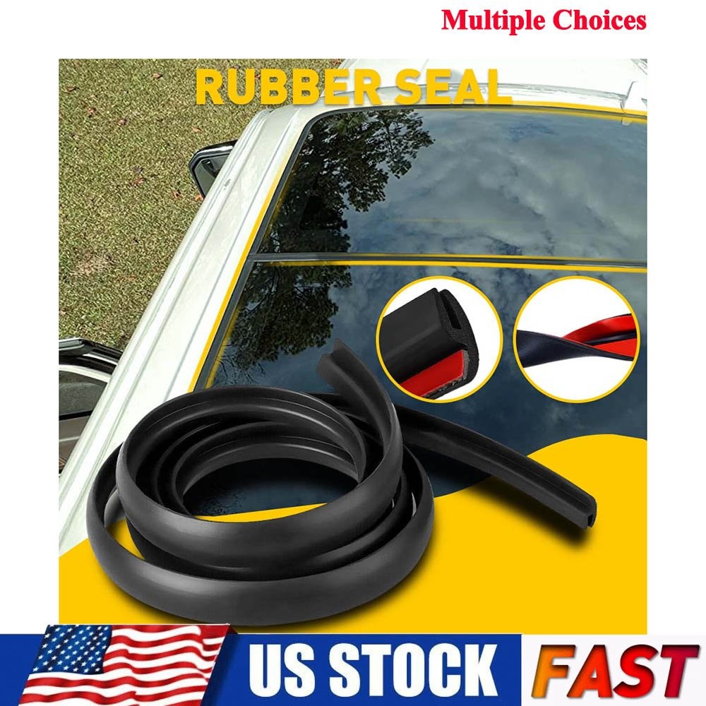 For Honda Models Car Windshield Weather Seal Rubber Trim Molding Cover 10 Feet