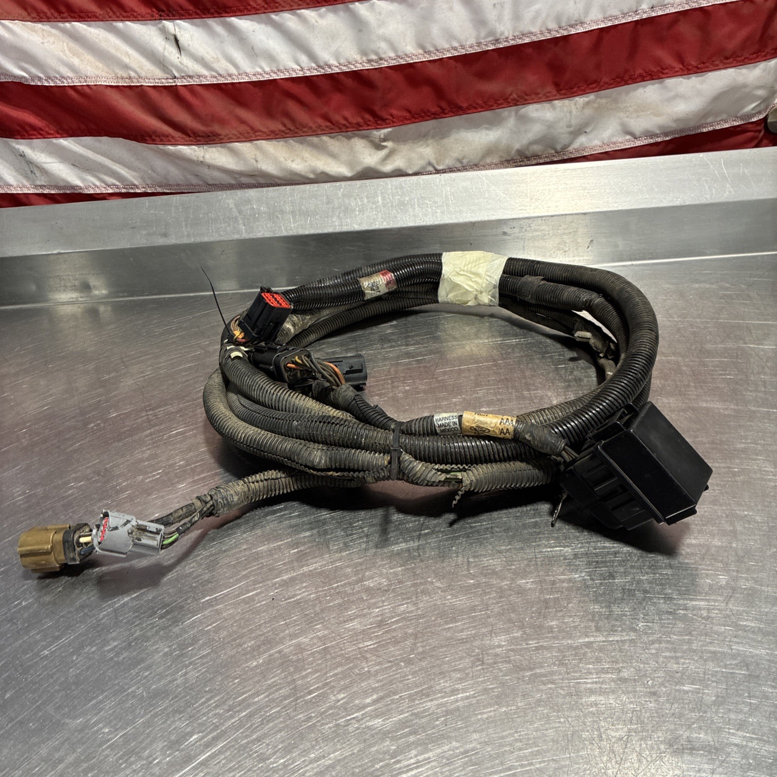 99-01 Ford F250 F350 7.3 Diesel Rear Frame Wiring Harn OEM F81B-14405-P260YBF