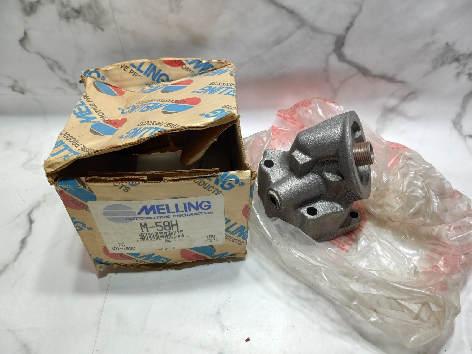 Melling M-58H Stock Engine Oil Pump for 1980-1981 Cadillac Seville Eldorado Melling M-58H Stock Engine Oil Pump for 1980-1981 Cadillac Seville Eldorado