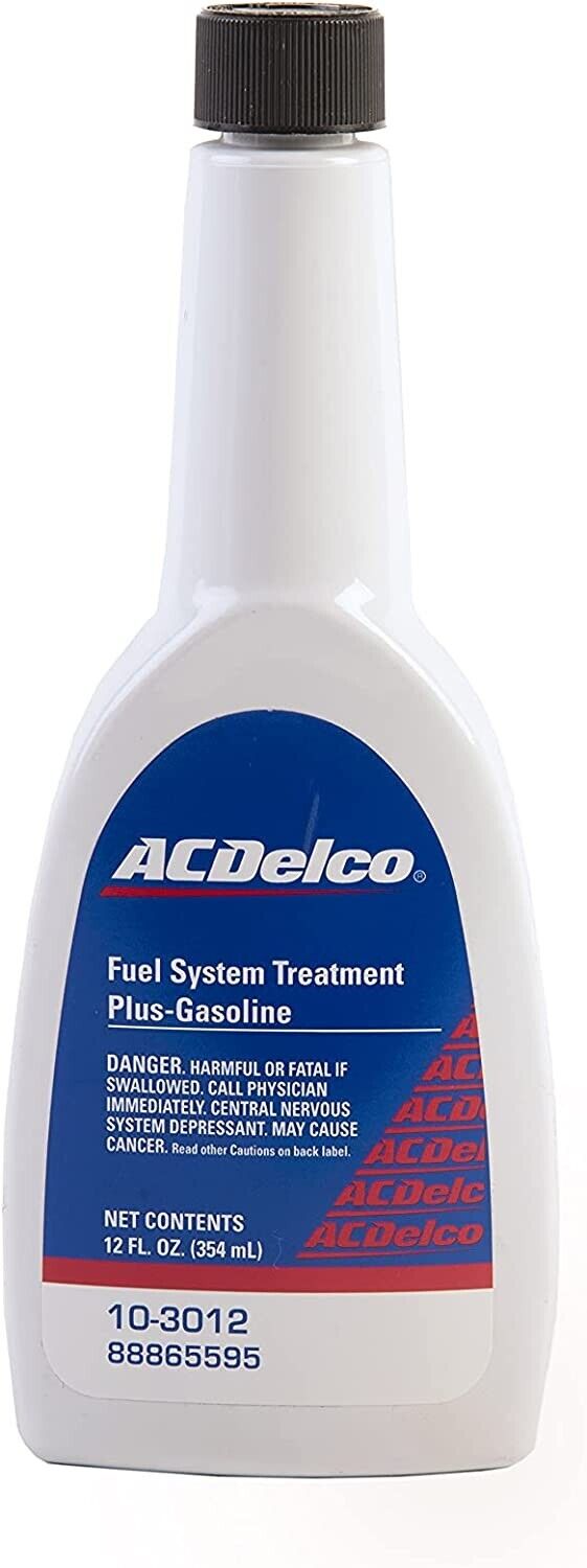 Genuine GM ACDelco Fuel System Treatment Plus Gasoline 12oz 88865595