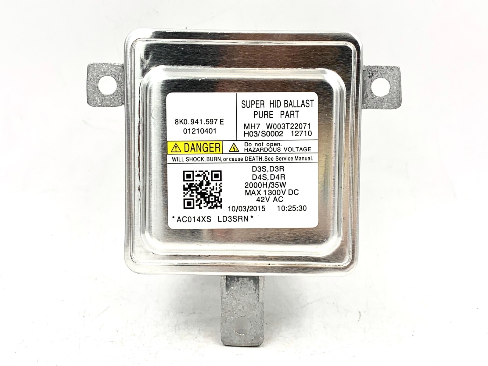 New fits OEM 12-16 Volkswagen Eos HID Xenon Headlight Ballast 8K0.941.597 E New fits OEM 12-16 Volkswagen Eos HID Xenon Headlight Ballast 8K0.941.597 E