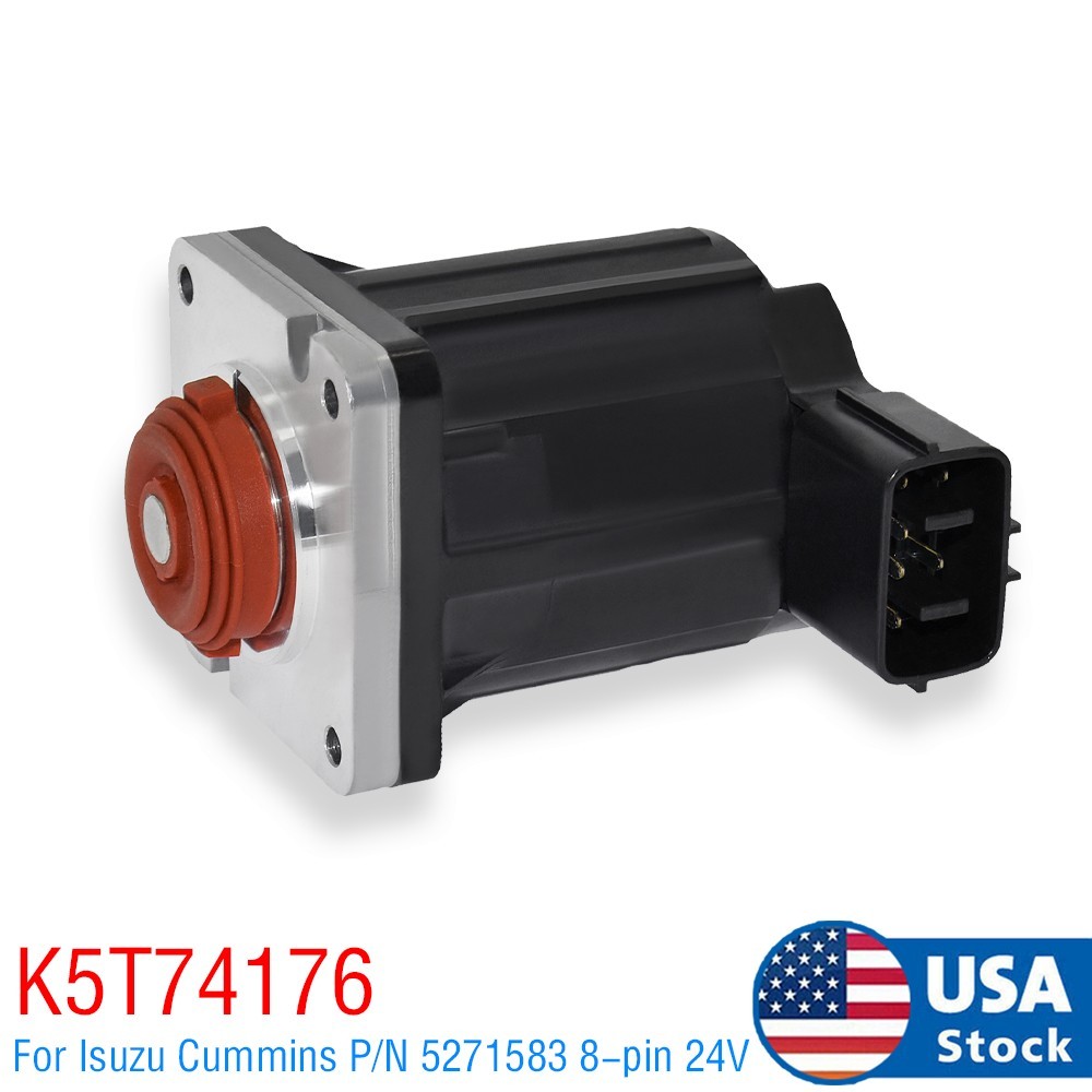 K5T74176 Exhaust Gas Recirculation Valve K5T70296 For Isuzu Cummins 8-pin 24V