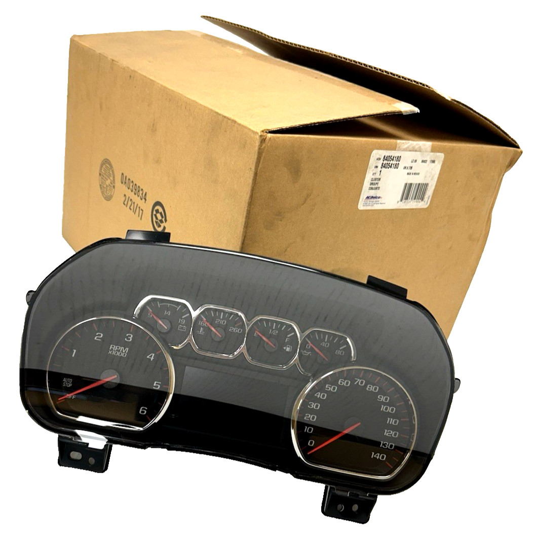 84054180 New OEM ACDelco Instrument Cluster Assembly 2016-2016 GMC Sierra 5.3L