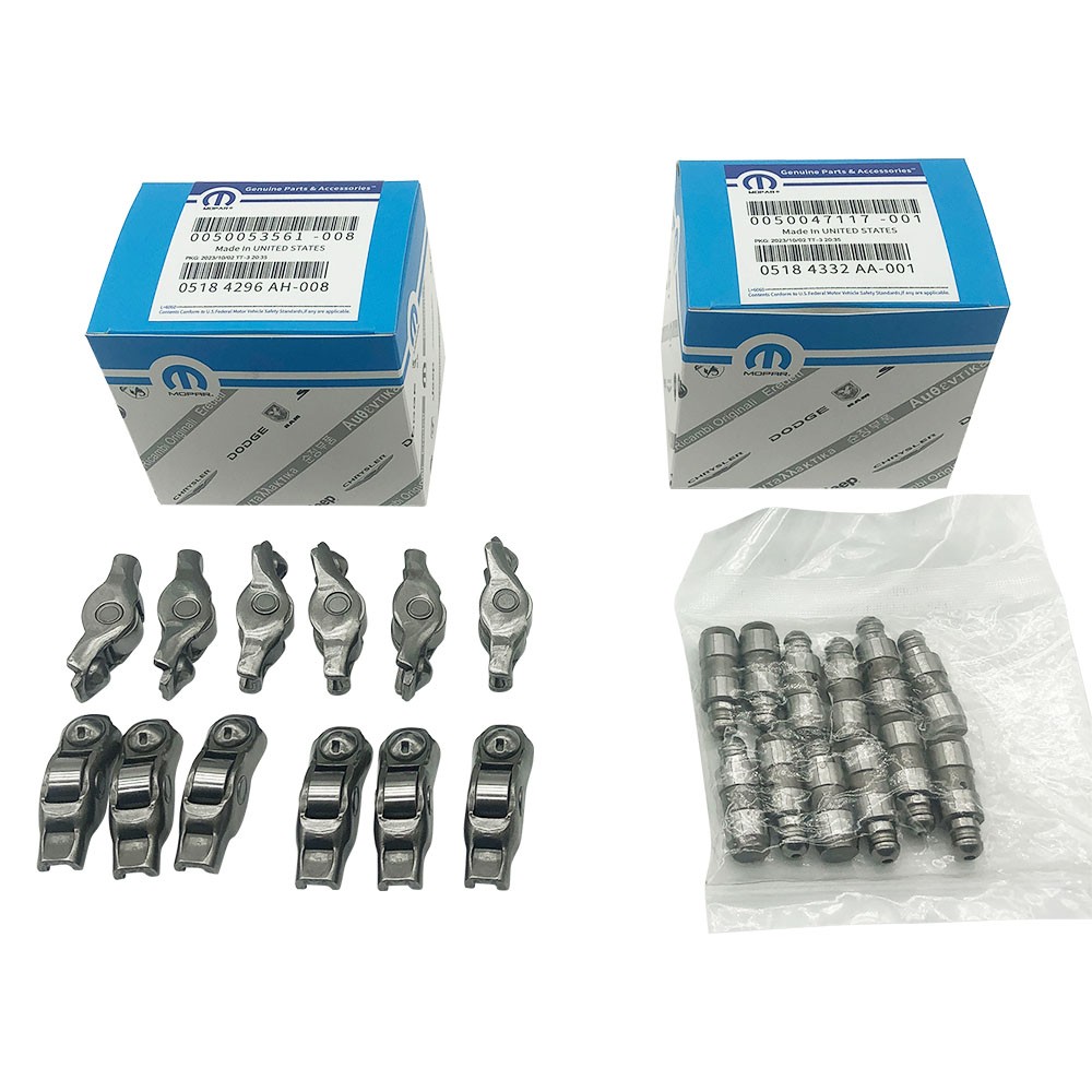 (24)OEM 12Pcs Arms 5184296AH&12Pcs Lifters 5184332AA for 11-19Chrysler Dodge Ram