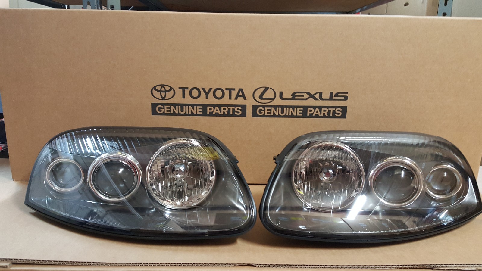 98 Toyota Supra OEM Headlight Set LH and RH