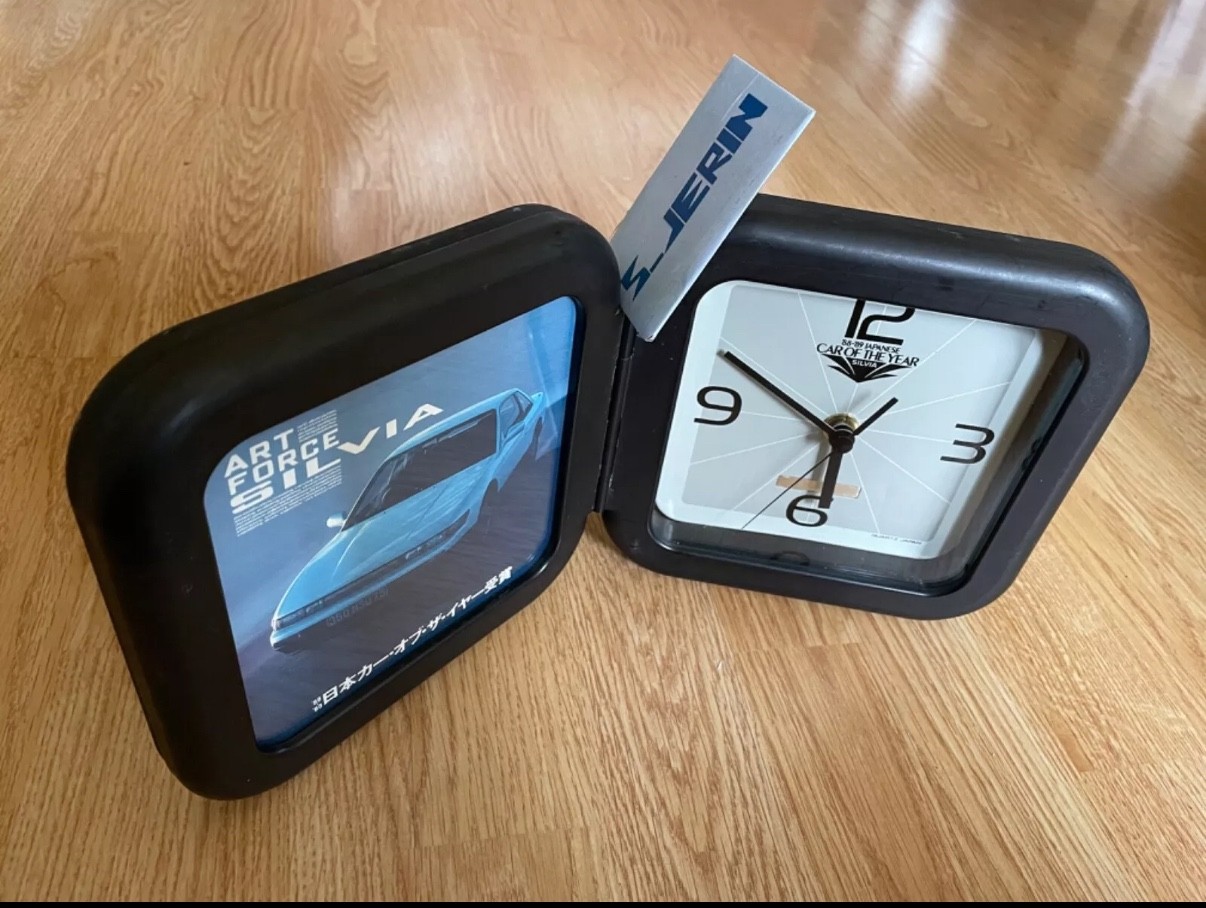 Nissan Silvia S13 Art Force House Clock Rare JDM NISMO GTR JACKET WATCH APPAREL Nissan Silvia S13 Art Force House Clock Rare JDM NISMO GTR JACKET WATCH APPAREL