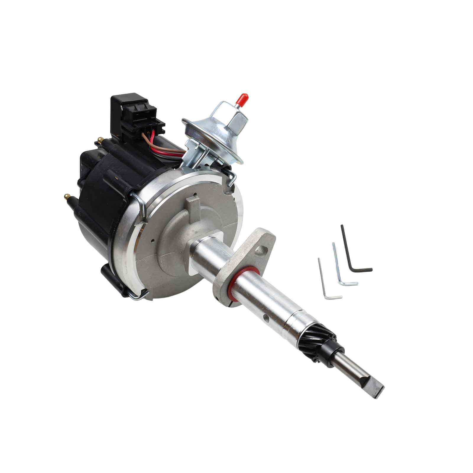 New HEI Distributor 2896516-BLK for Chevy 216/235/261 Straight 6