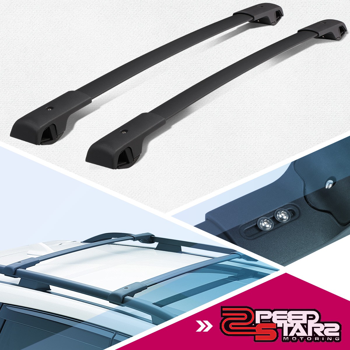 2PCS OE STYLE ROOF TOP RACK RACK RAIL CROSS BAR FOR 2014-2021 FORESTER IMPREZA 2PCS OE STYLE ROOF TOP RACK RACK RAIL CROSS BAR FOR 2014-2021 FORESTER IMPREZA