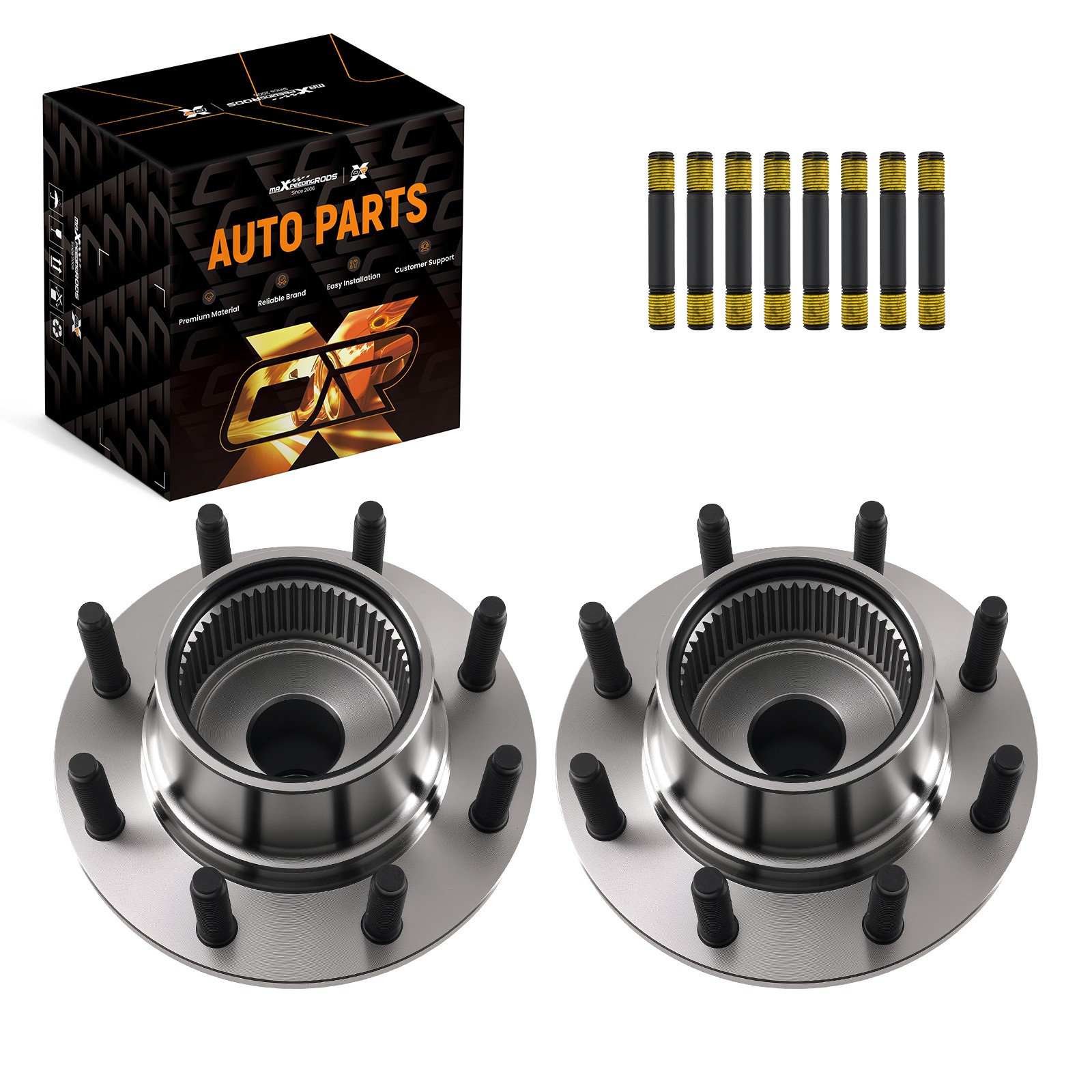 Front Wheel Hub & Bearing Assembly for Ford F-350 Super Duty 1999 4x4 515076