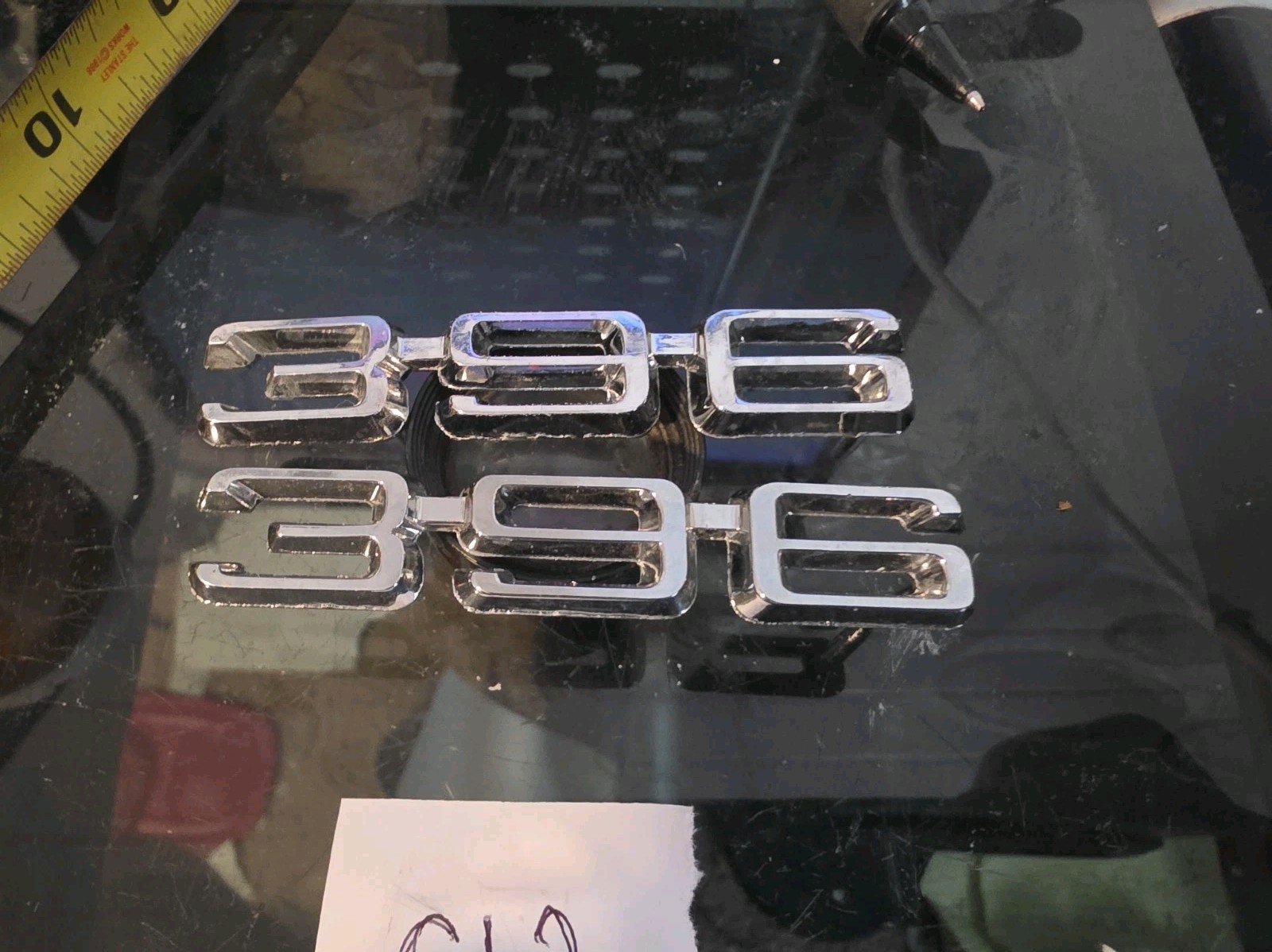 NOS 1969 70 CHEVROLET CHEVELLE / EL CAMINO 396 FENDER EMBLEM SET OEM GM 3948030 NOS 1969 70 CHEVROLET CHEVELLE / EL CAMINO 396 FENDER EMBLEM SET OEM GM 3948030