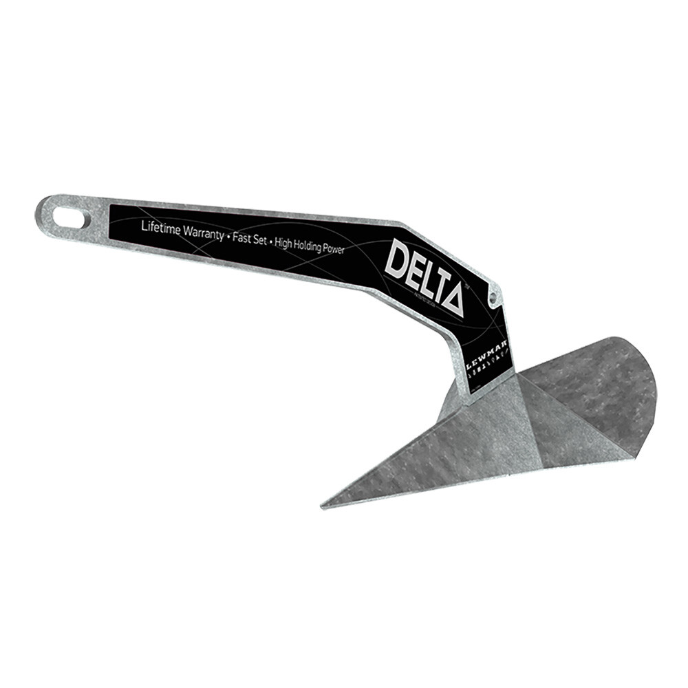 Lewmar 0057410 Delta Anchor Galvanized 22Lb