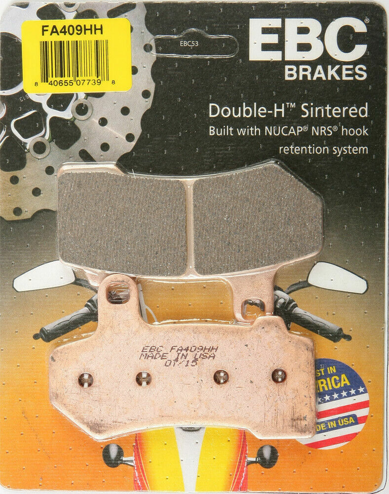 EBC Double-H Sintered Front / Rear Brake Pads for Harley FLH FLT Touring V-Rod