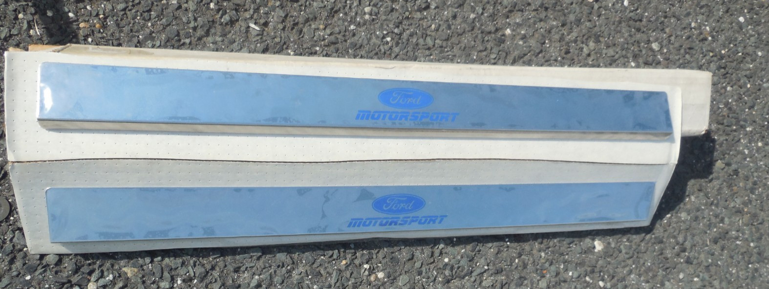 New Ford Motorsport Door Sill Plates 1984-1990 Ranger or Bronco II M-13208-T200
