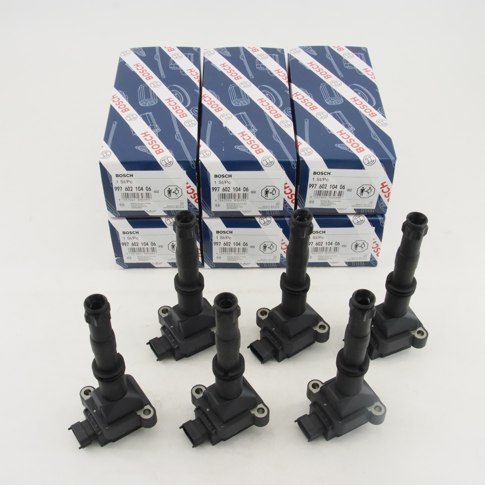 NEW 6X IGNITION COIL SET 99760210406 FOR PORSCHE 911 BOXSTER CAYMAN NEW 6X IGNITION COIL SET 99760210406 FOR PORSCHE 911 BOXSTER CAYMAN