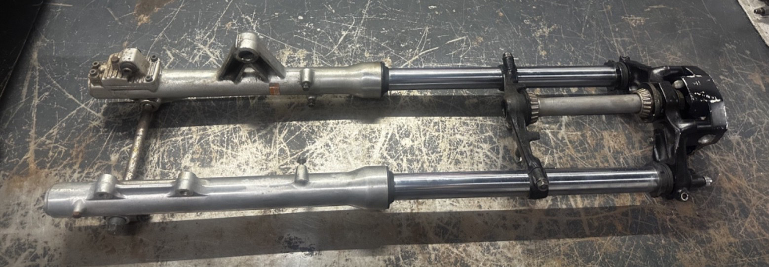 FRESHLY REBUILT 82-83 Honda CB750SC Nighthawk Complete Front End Forks SEE TERMS