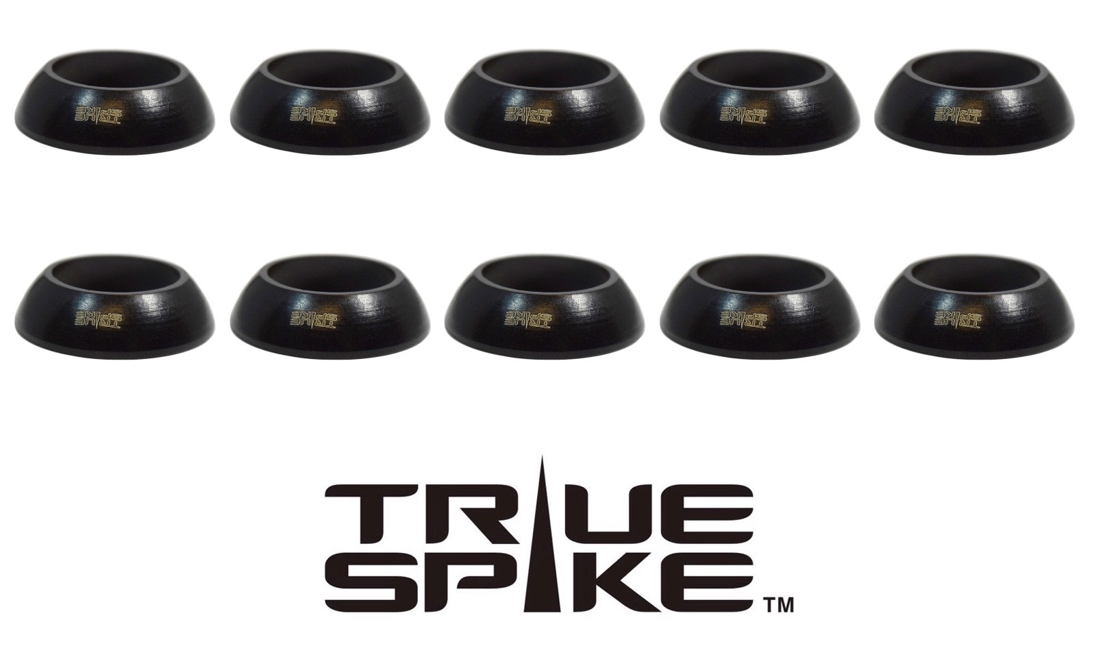 20 TRUE SPIKE LUG NUTS BALL SEAT WHEEL ADAPTER WASHER TO 60 DEGREE TAPERED