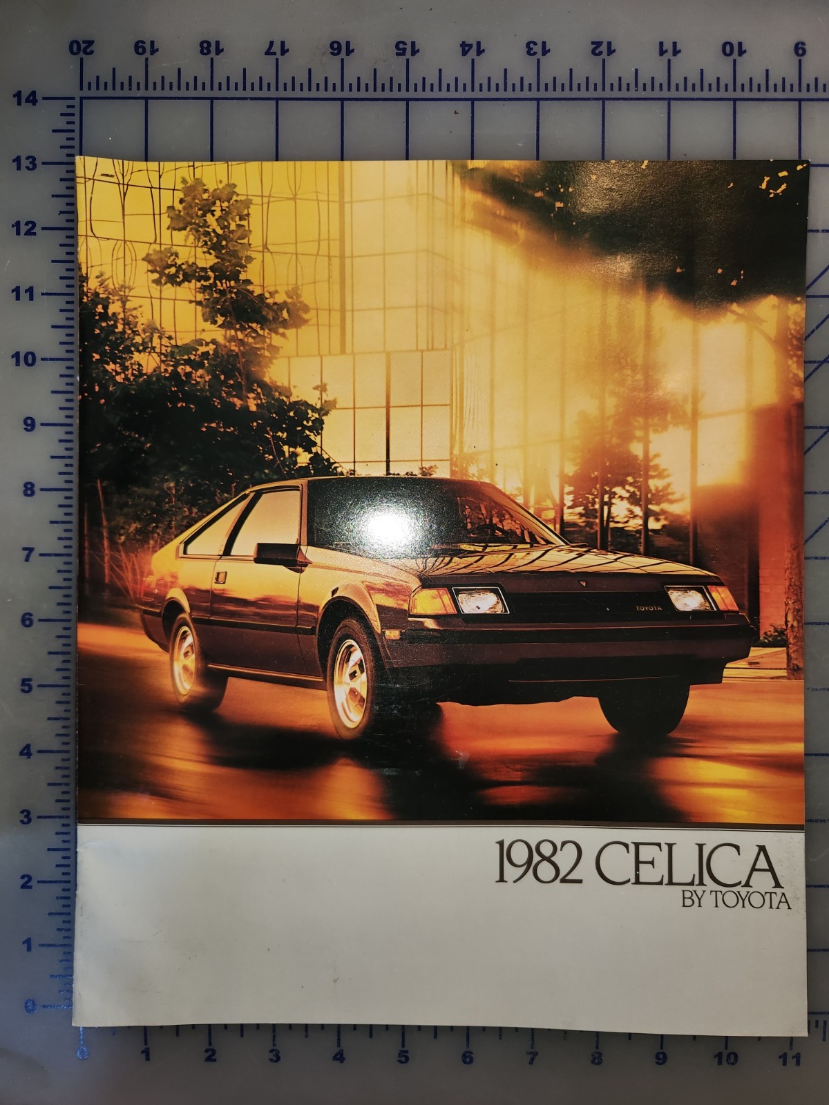 1982 Toyota Celica Brochure Original
