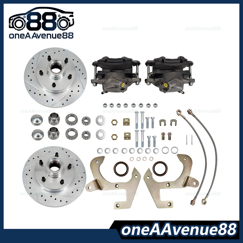 For 1949 - 1954 Chevy Car/1953 - 1962 Corvette Front Disc Brake Conversion Kit