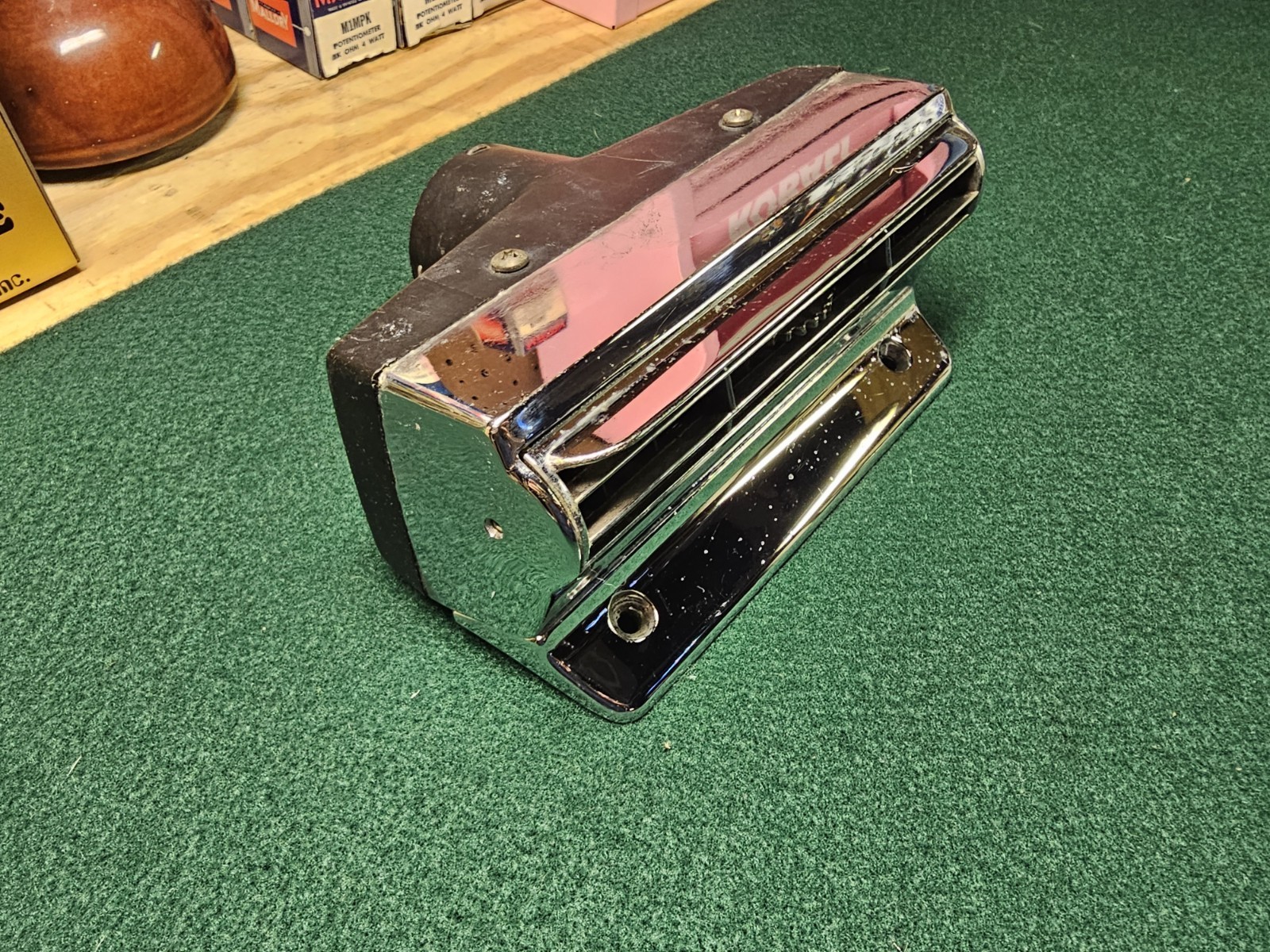 Chrysler Imperial 1960 1961 1962 1963  Under Dash Lap Cooler Vent Chrome