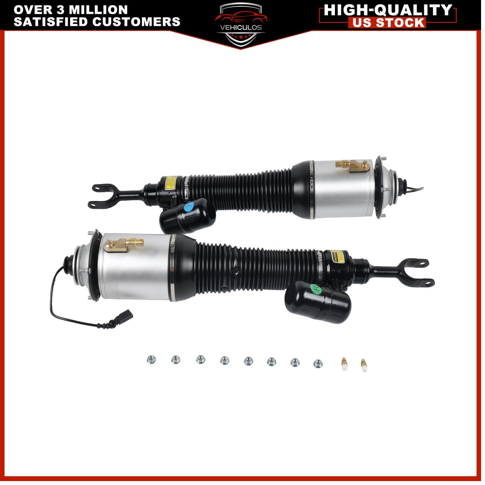 2pcs Air Suspension Strut For Bentley Continental GT 3W8616039 3W8616040 L& R