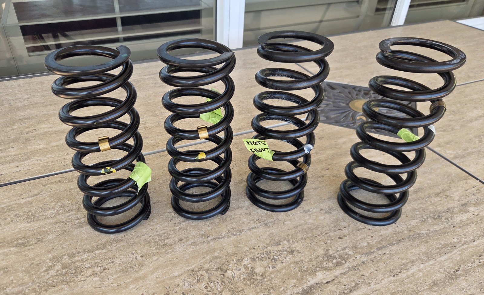 Genuine Ferrari 599 HGTE Suspension Springs Set