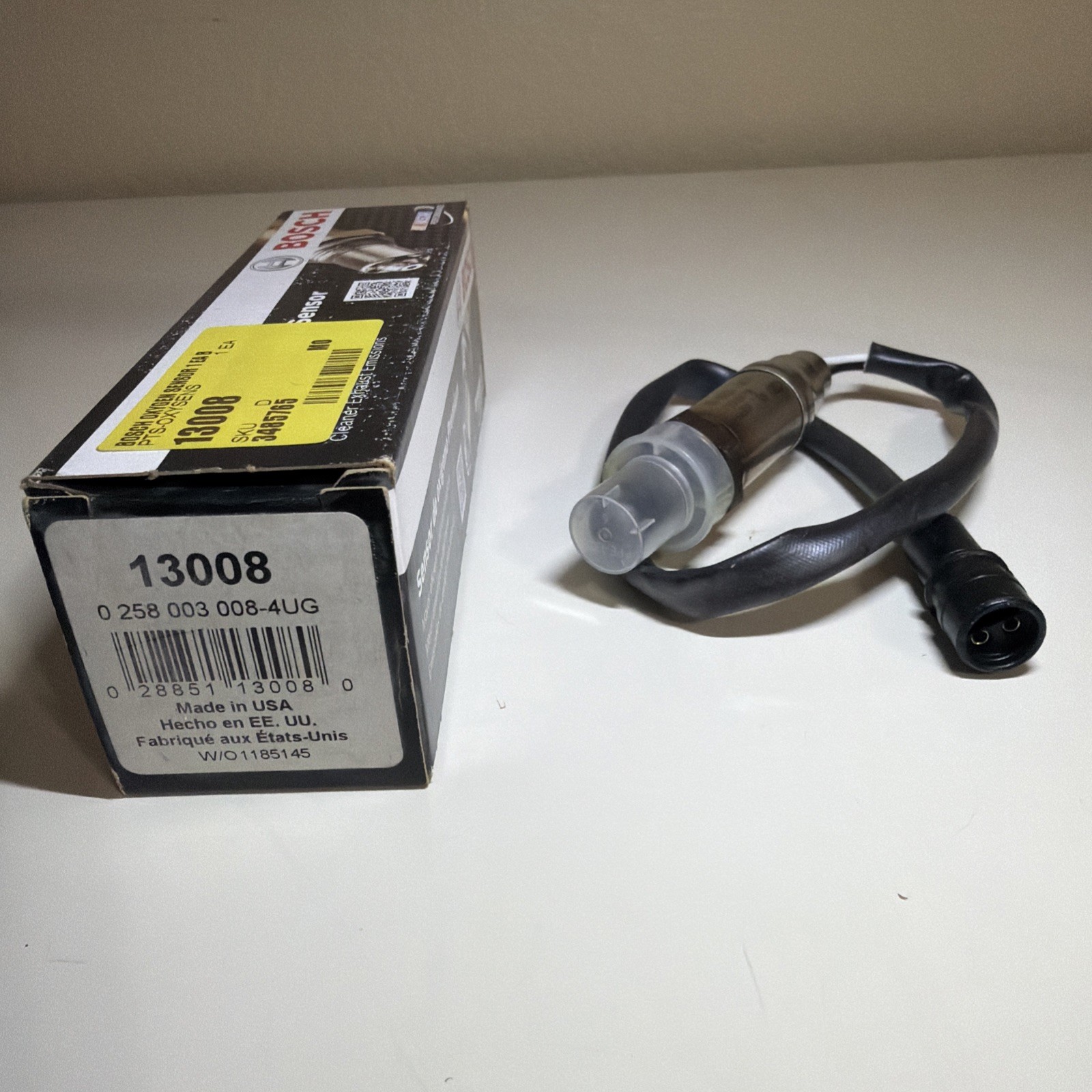 13008 Bosch O2 Oxygen Sensor UPSTREAM for 3 Series 325 535 635 735 E28 5 535i